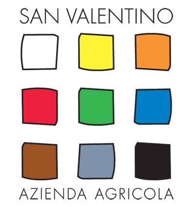 Logo des Weinproduzenten San Valentino aus der Emilia-Romagna