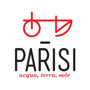 Logo des Weinproduzenten Parisi aus Sizilien
